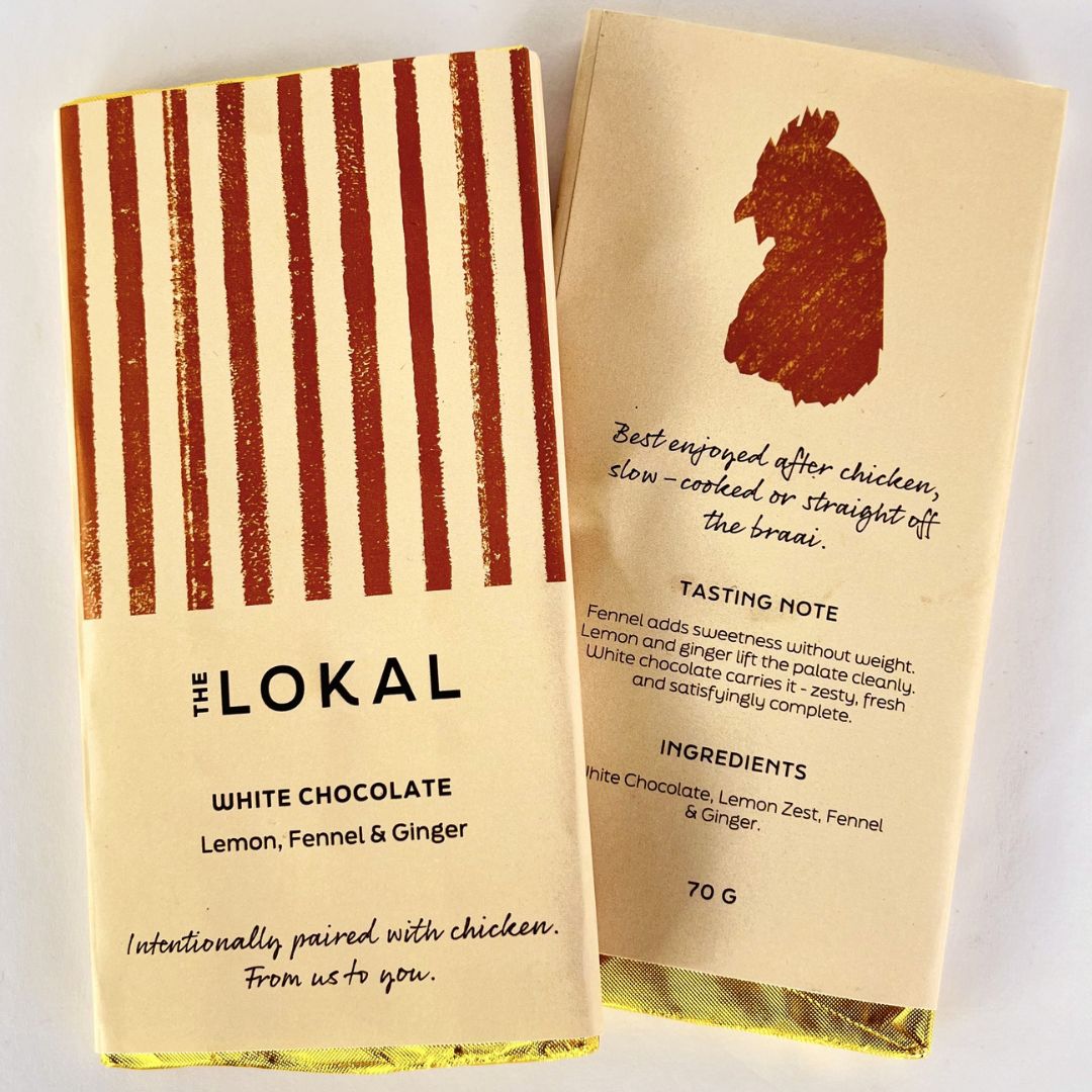 White Chocolate - Lemon & Ginger