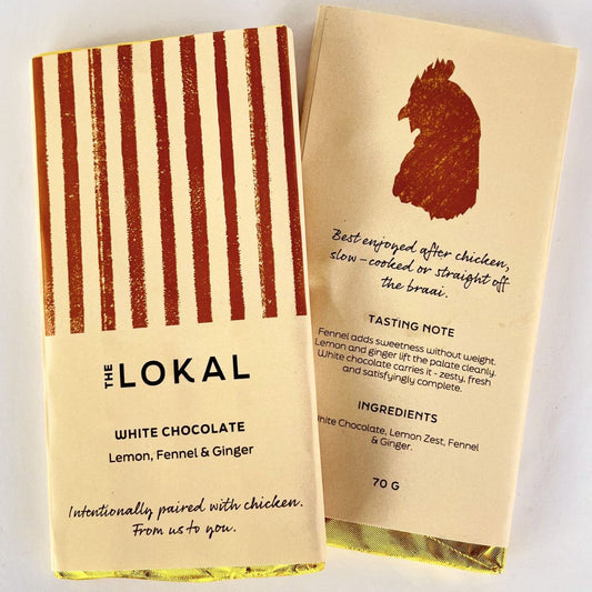 White Chocolate - Lemon & Ginger