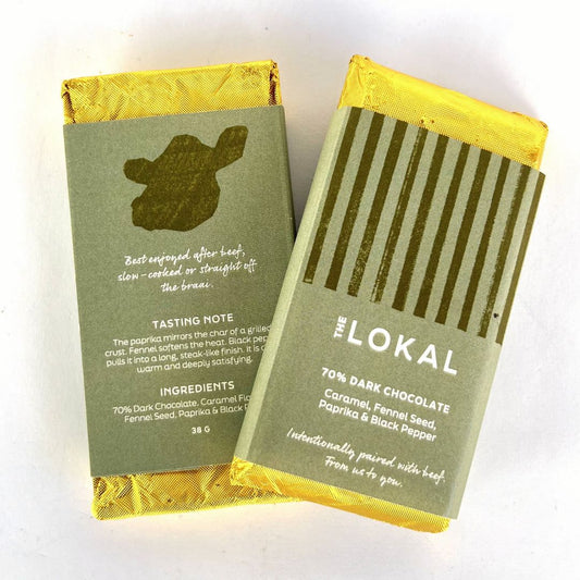 Dark Chocolate 70% - Caramel & Black Pepper
