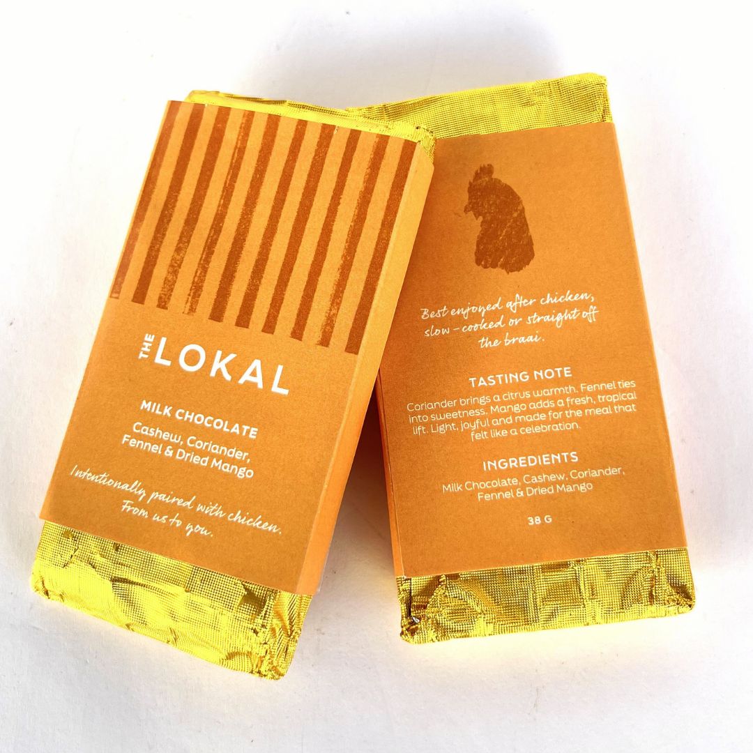Milk Chocolate - Cashew, Coriander & Mango