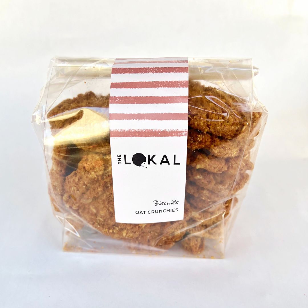 Oat Crunchie Cookies