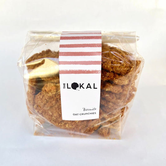 Oat Crunchie Cookies