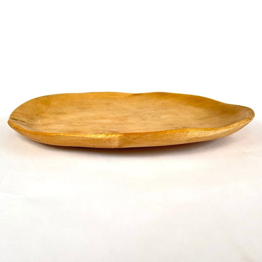 Organic wooden platter