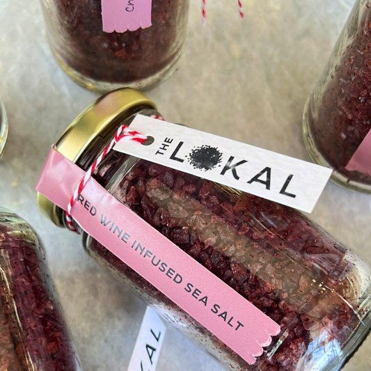 Red Wine Infused Sea Salt